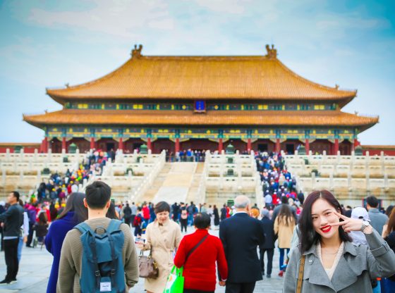 Tourists at Forbidden Temple (pexels.com/Sabel Blanco)