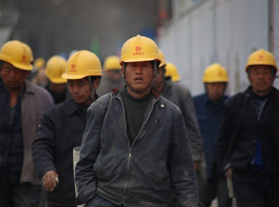 China coal workers