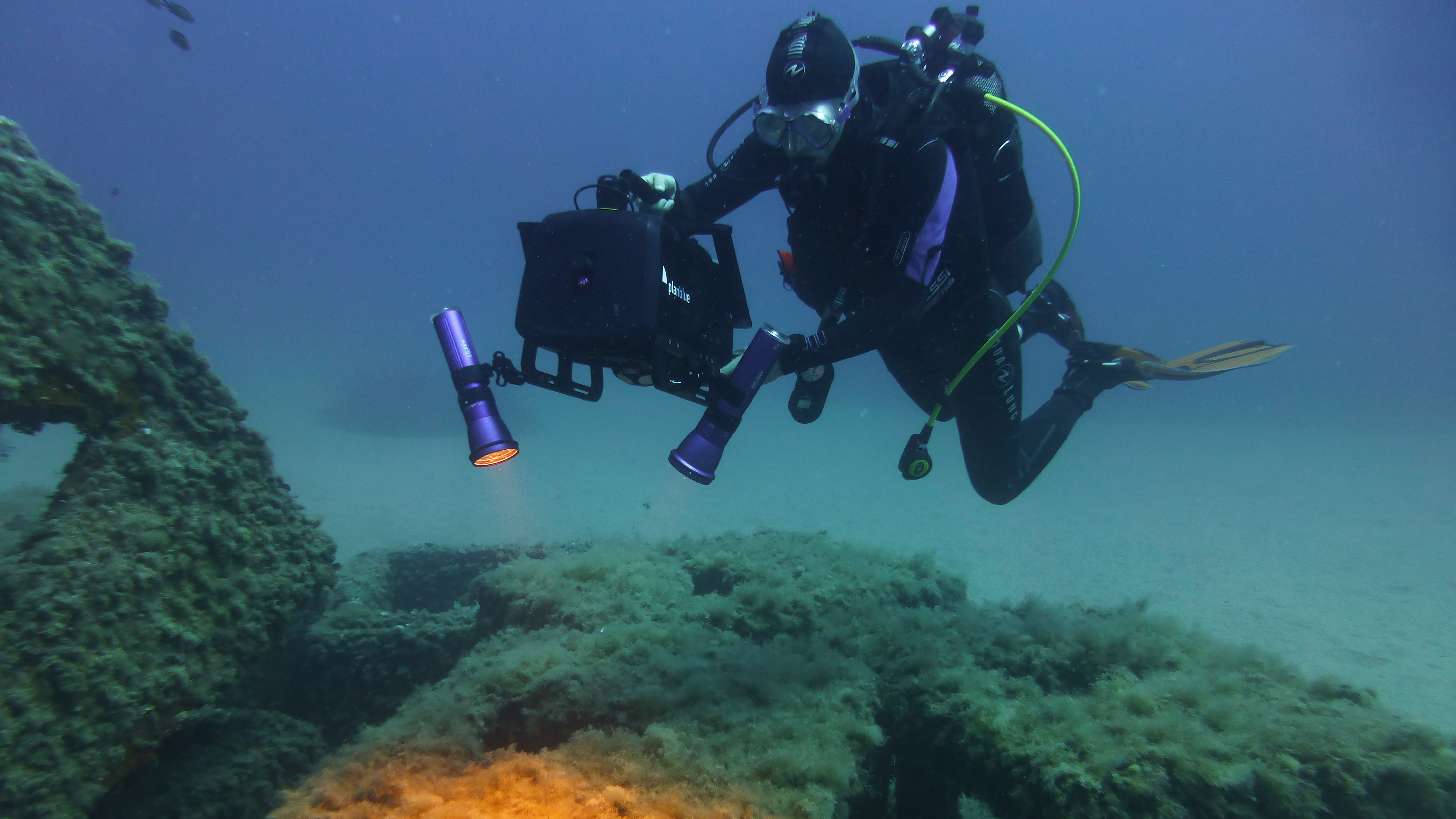 The planblue technology under water (Alexis Pey - Thalassa)